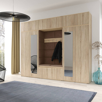 Schuhschrank-Set mit RIMINI-Polsterplatten Trinity 07