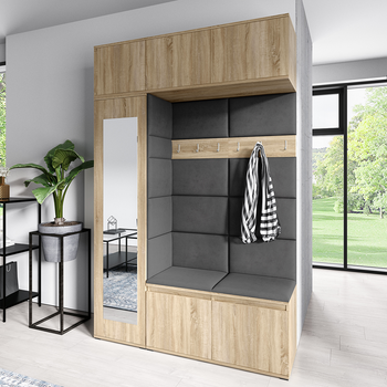 sonoma ARNO-Kleiderschrank aus Trinity 15-Stoff