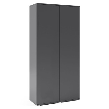 Garderobe 90 cm ohne Spiegel, graphit