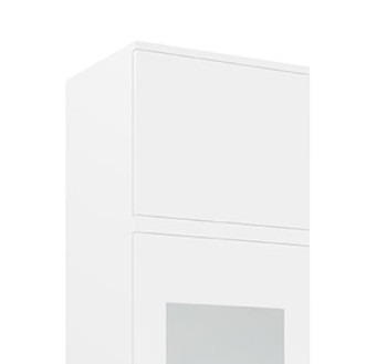 Garderobenverlängerung 45cm - weiß