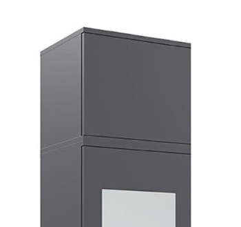 Garderobenverlängerung 45cm - graphit