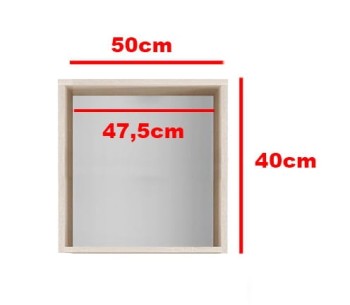 Hängeschrank 50 cm graphit