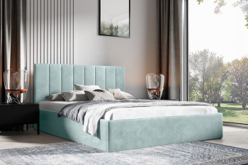 Monti Bett 160x200 Trinity 21 Plüsch gerade genäht