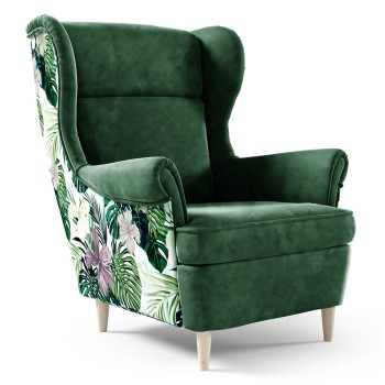 JUNGLE Sessel in Blattgrün