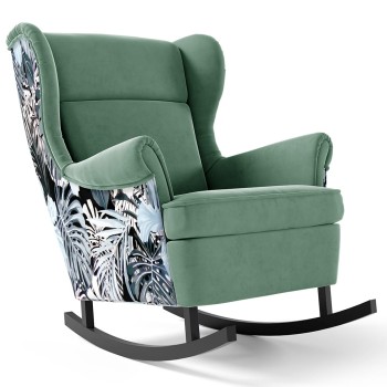 ASPEN Schaukelsessel in Blättern