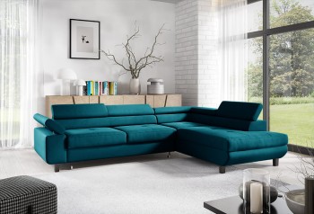 Modern Ecksofa Olo großes mit Schlaffunktion Kronos 04