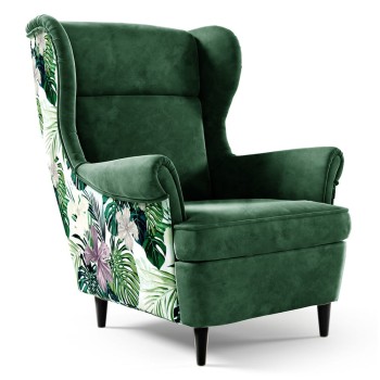 JUNGLE Sessel in Blattgrün