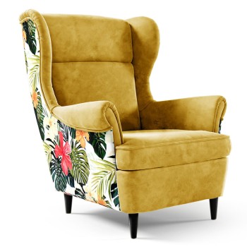 JUNGLE Sessel in blattgelb