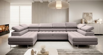 Colin U Wohnzimmerecksofa mit Primo 16 Aufbewahrungsbox