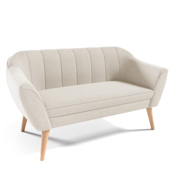 Sofa FENDI II mit Velutto 01-Naht