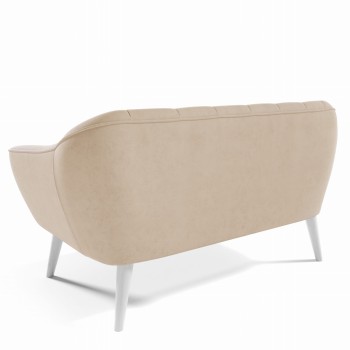 FENDI II Sofa mit vertikalen Nähten Velutto 02