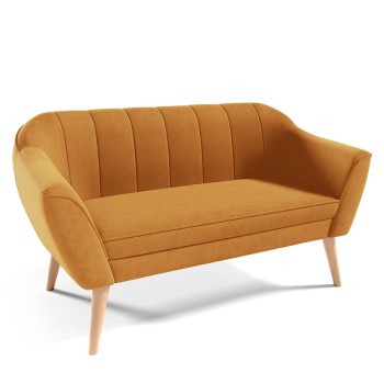 Sofa FENDI II vertikale Naht Velutto 08