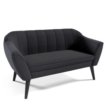 Zweisitziges Sofa FENDI II mit Velutto-Naht 19
