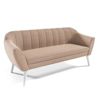 FENDI III 3-Sitzer-Sofa mit Velutto-Nähten 03