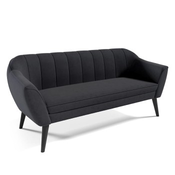 Sofa FENDI III Samt mit Steppung Velutto 19