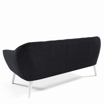 FENDI III Sofa mit vertikalen Nähten Velutto 20