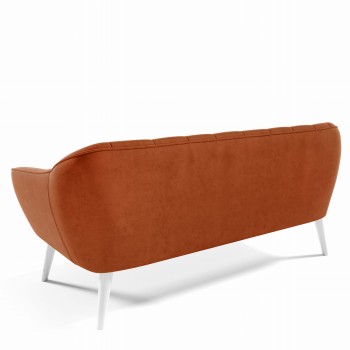 FENDI III Sofa aus Samt mit Velutto-Nähten 33