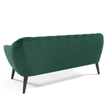 Sofa WENECJA III Velours flaschengrün Velutto 10