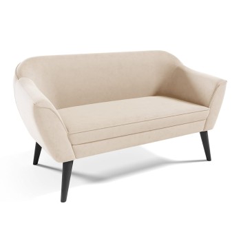 KOKO II Zweisitzer-Sofa beige Velutto 02