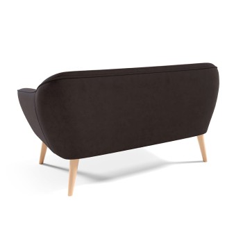Sofa KOKO II Samt braun Velutto 06