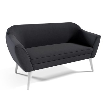 KOKO II Samt 2-Sitzer Sofa Velutto 19