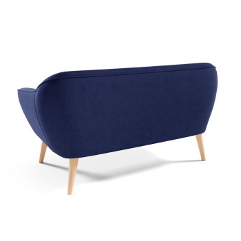 KOKO II Zweisitzer-Sofa Velour Velutto 25