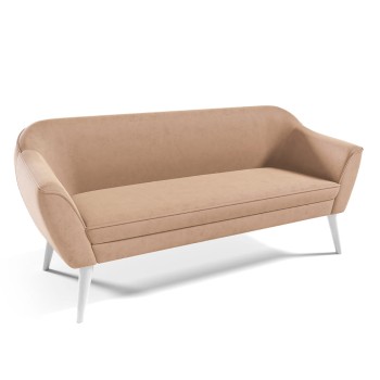 KOKO III Samt 3-Sitzer Sofa Velutto 03