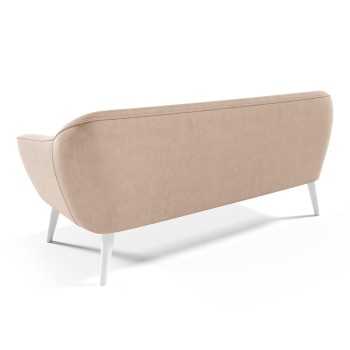 KOKO III Samt 3-Sitzer Sofa Velutto 03