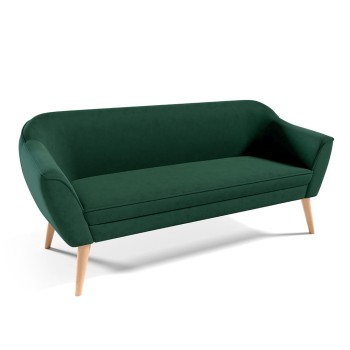KOKO III Sofa Flasche grüner Samt Velutto 10