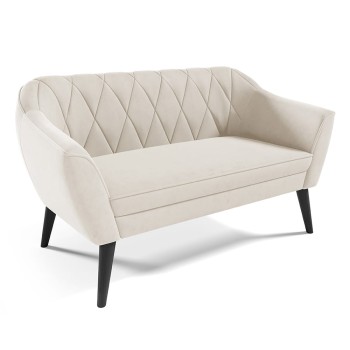 Sofa im skandinavischen Stil RUBY II Velutto 01