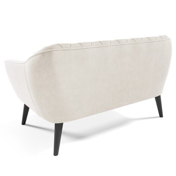 Sofa im skandinavischen Stil RUBY II Velutto 01