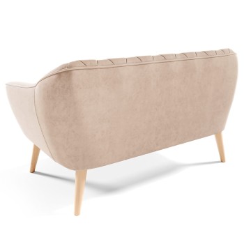 RUBY II Zweisitziges Sofa im skandinavischen Stil Velutto 03