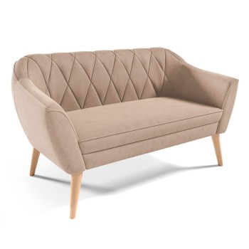 RUBY II Zweisitziges Sofa im skandinavischen Stil Velutto 03