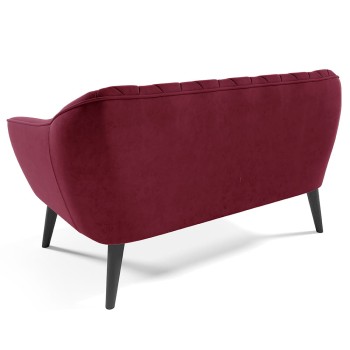 RUBY II Skandinavisches Samtsofa Velutto 32