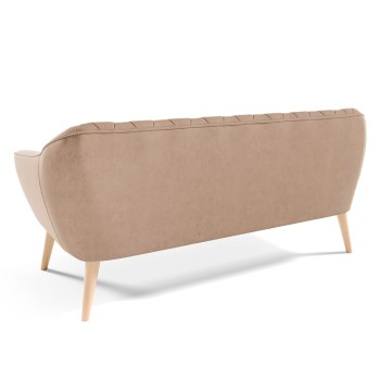 RUBY III 3-Sitzer-Sofa mit Velutto-Nähten 03