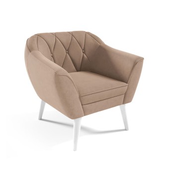 WENECJA Sessel im skandinavischen Stil Velutto 03