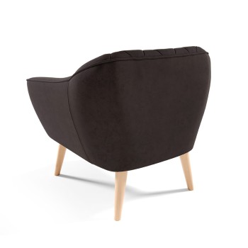 WENECJA Sessel mit Nähten Velutto 06