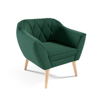 WENECJA Steppsessel mit Knöpfen Velutto 10