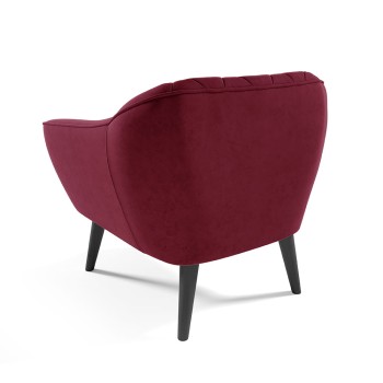 WENECJA Steppsessel mit Knöpfen Velutto 32