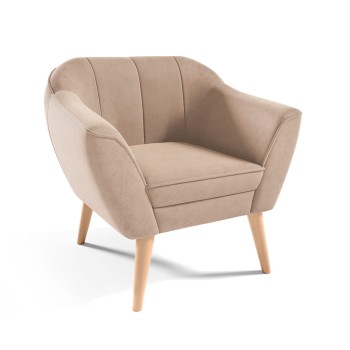 FENDI Sessel im skandinavischen Stil Velutto 03