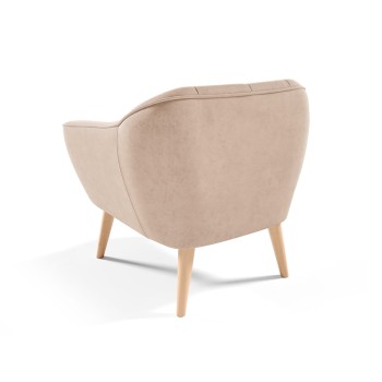 FENDI Sessel im skandinavischen Stil Velutto 03