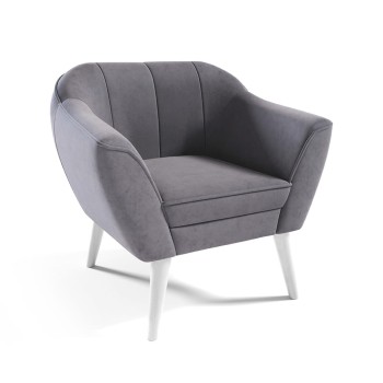 Sessel im skandinavischen Stil FENDI Velutto 18