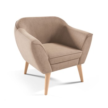 KOKO Sessel im skandinavischen Stil Velutto 03
