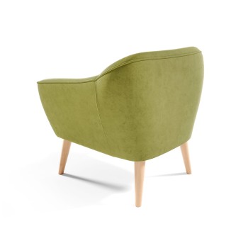 KOKO Sessel in olivgrün Velutto 09