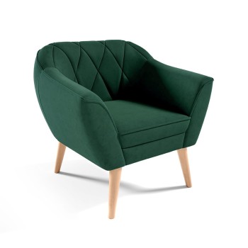 Sessel im skandinavischen Stil RUBY Velutto 10