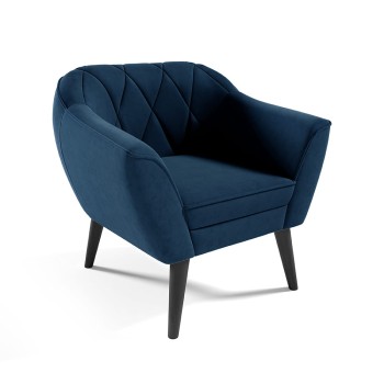 RUBY Sessel im skandinavischen Stil Velutto 11