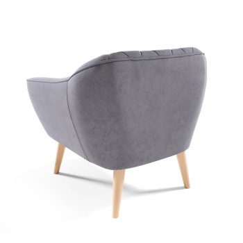 Sessel im skandinavischen Stil RUBY Velutto 18