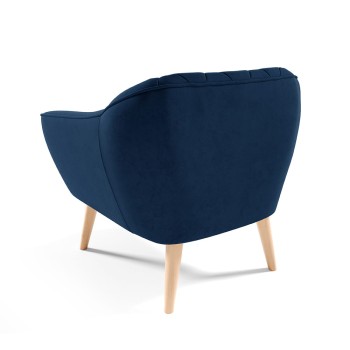 RUBY Sessel im skandinavischen Stil Velutto 25