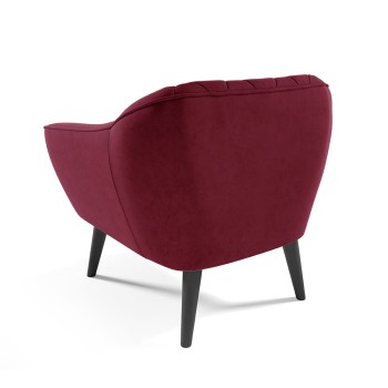 RUBY Sessel im skandinavischen Stil Velutto 32