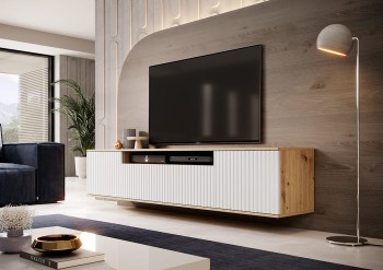 Oberschrank Capri Premium RTV 200 cm artisan weiß